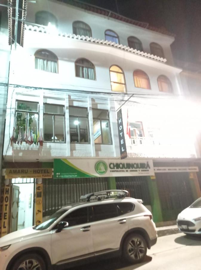 Amaru Hotel Huaraz Buitenkant foto